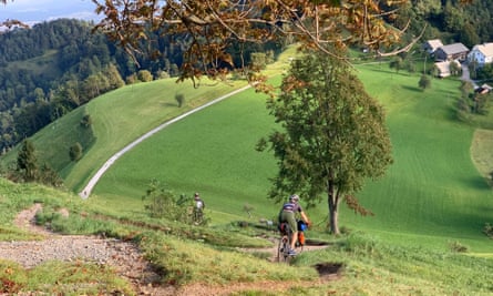 What goes up must come down … the descents are exhilarating